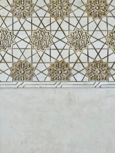 ornamented patterns on wall